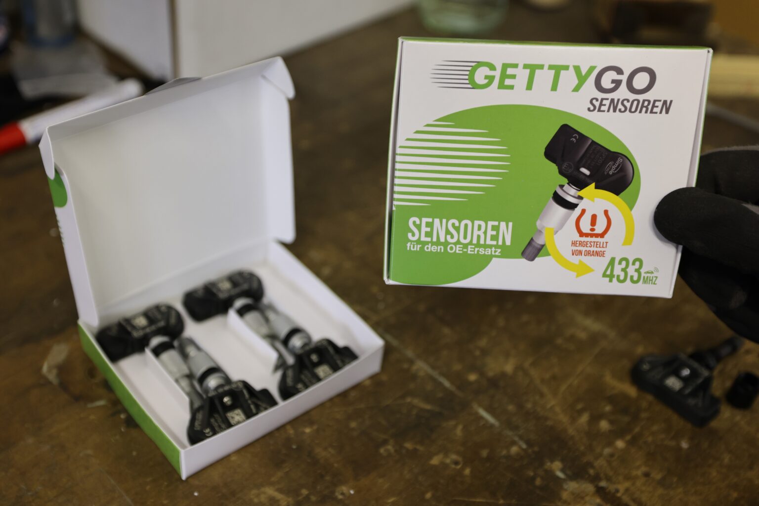 GETTYGO-Sensoren (hergestellt von Orange)
